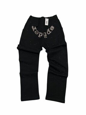 Sp5der Black VVS Pants